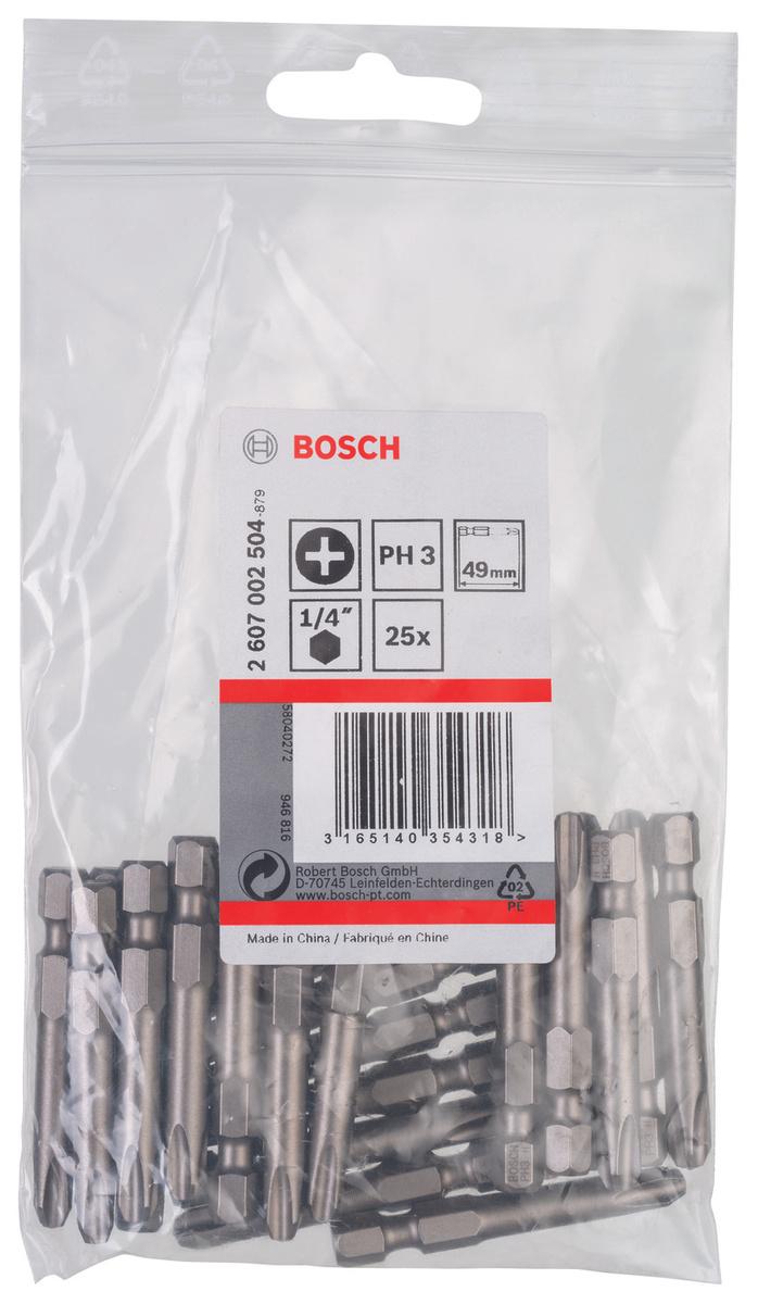 Бита Bosch Extra Hart 49мм PH3 (-25-) 2.607.002.504