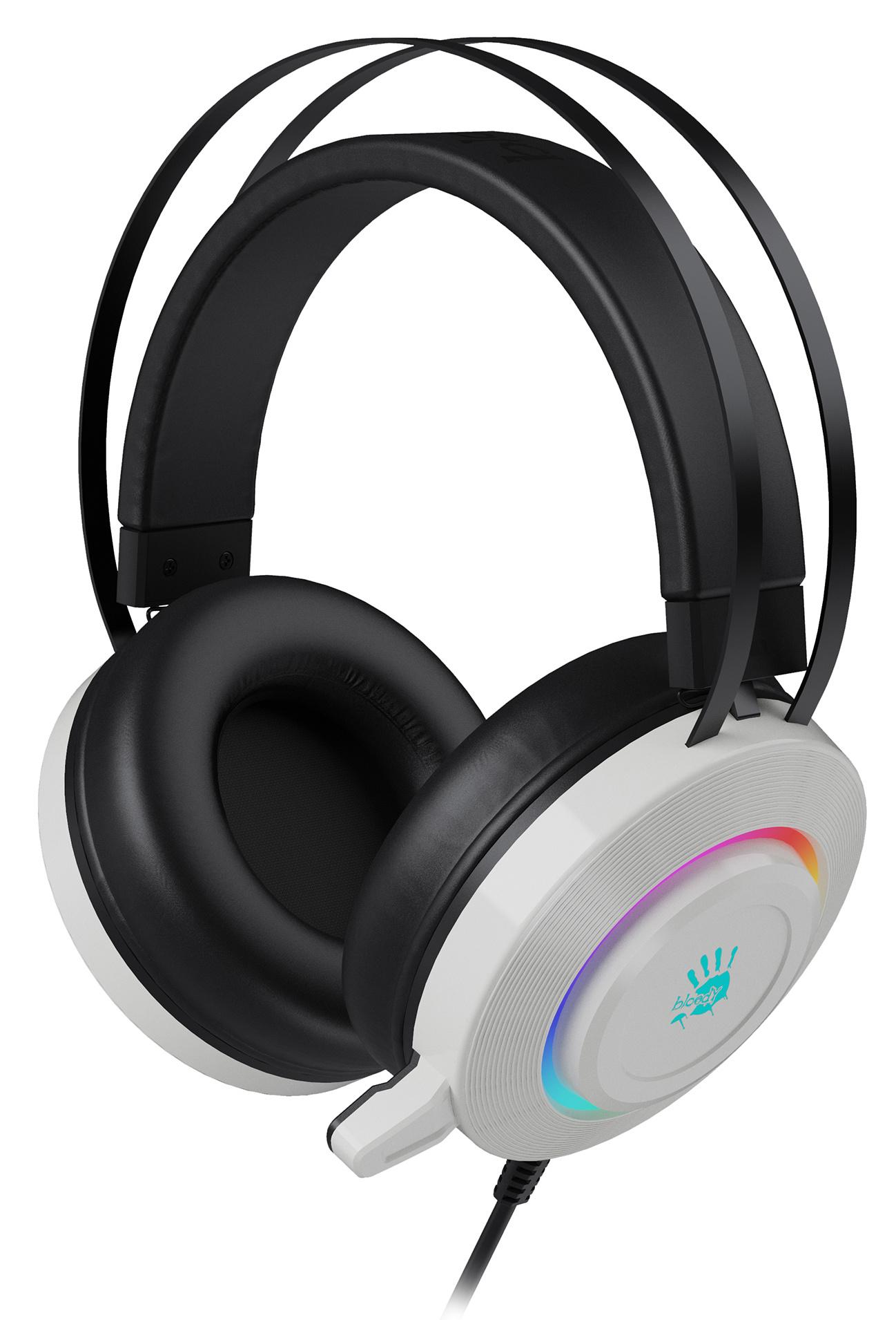 Наушники A4Tech Bloody G521 белый