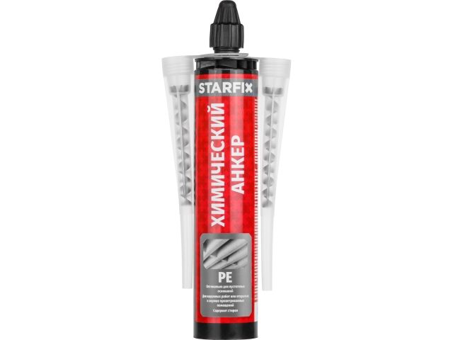 Химический анкер PE 300 мл STARFIX (для средних нагрузок(шпилька до М24), наружные работы или открытые помещения)