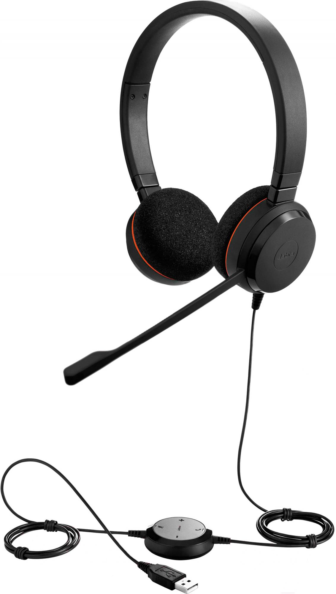 Наушники Jabra Evolve 20 MS черный (4999-823-109)