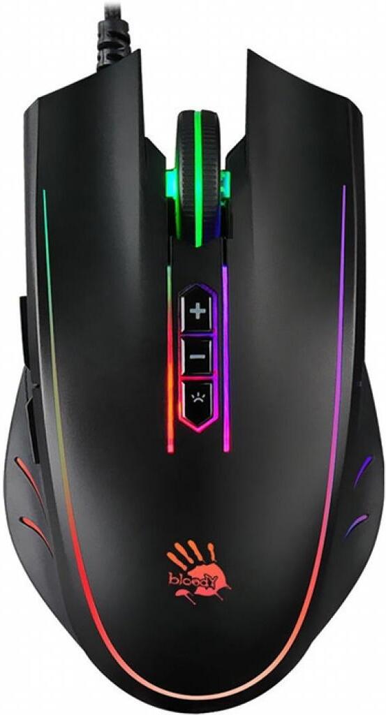Мышь A4Tech Bloody Q81 Curve черный