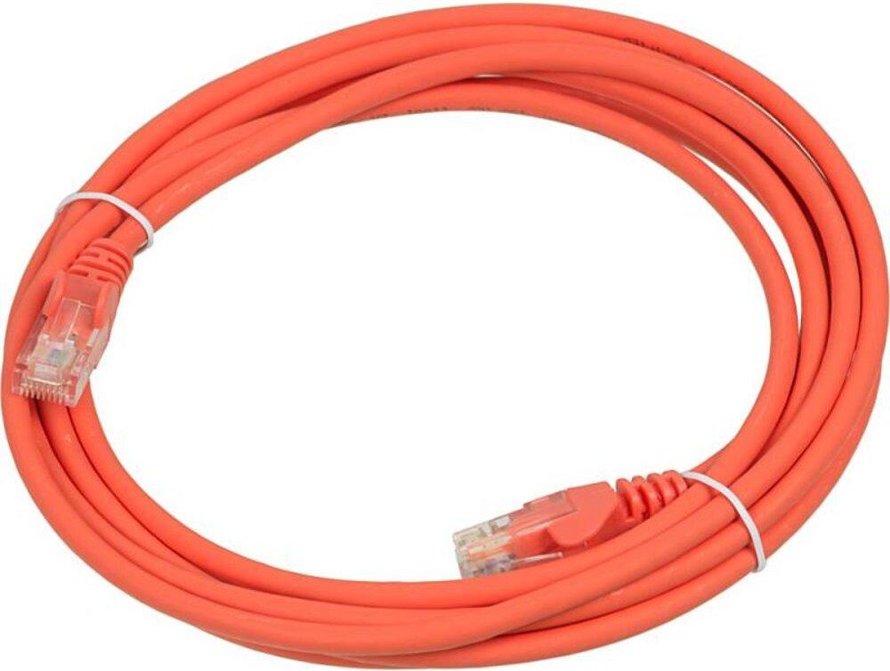 Патч-корд Lanmaster LAN-PC45/U5E-3.0-OR оранжевый