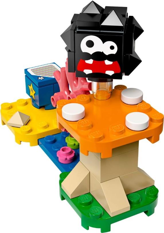 Конструктор Lego Super Mario платформа Fuzzy & Mushroom (30389)