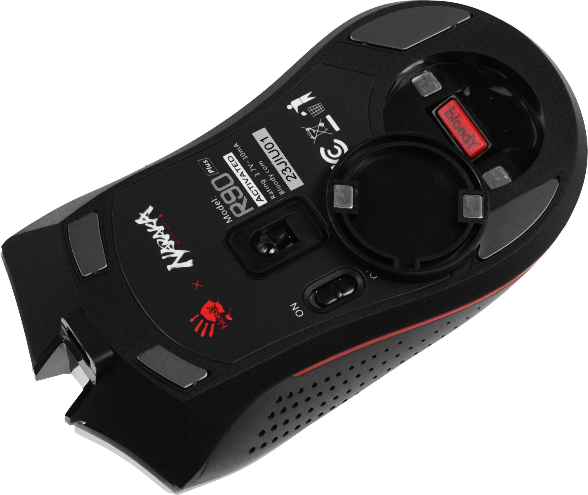 Мышь A4Tech Bloody R90 Plus Naraka белый/рисунок