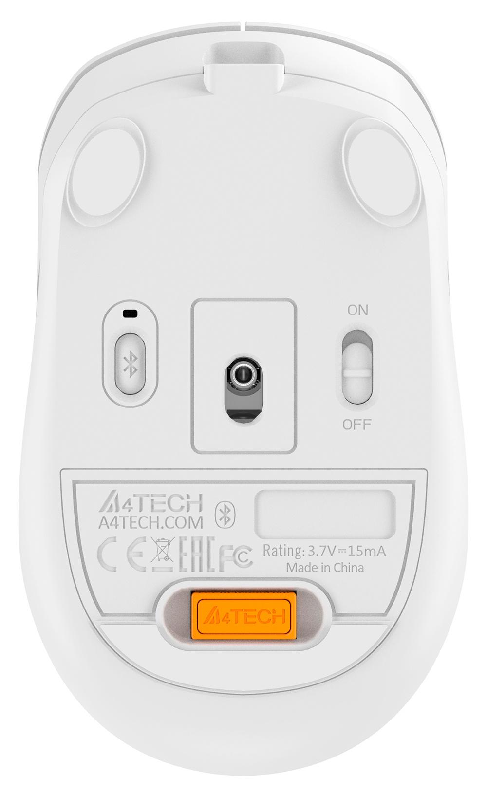 Мышь A4Tech Fstyler FB10C Grayish White