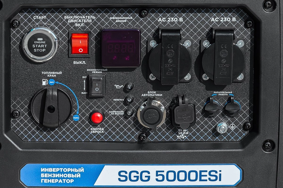 Генератор ТСС SGG 5000ESi (60053)