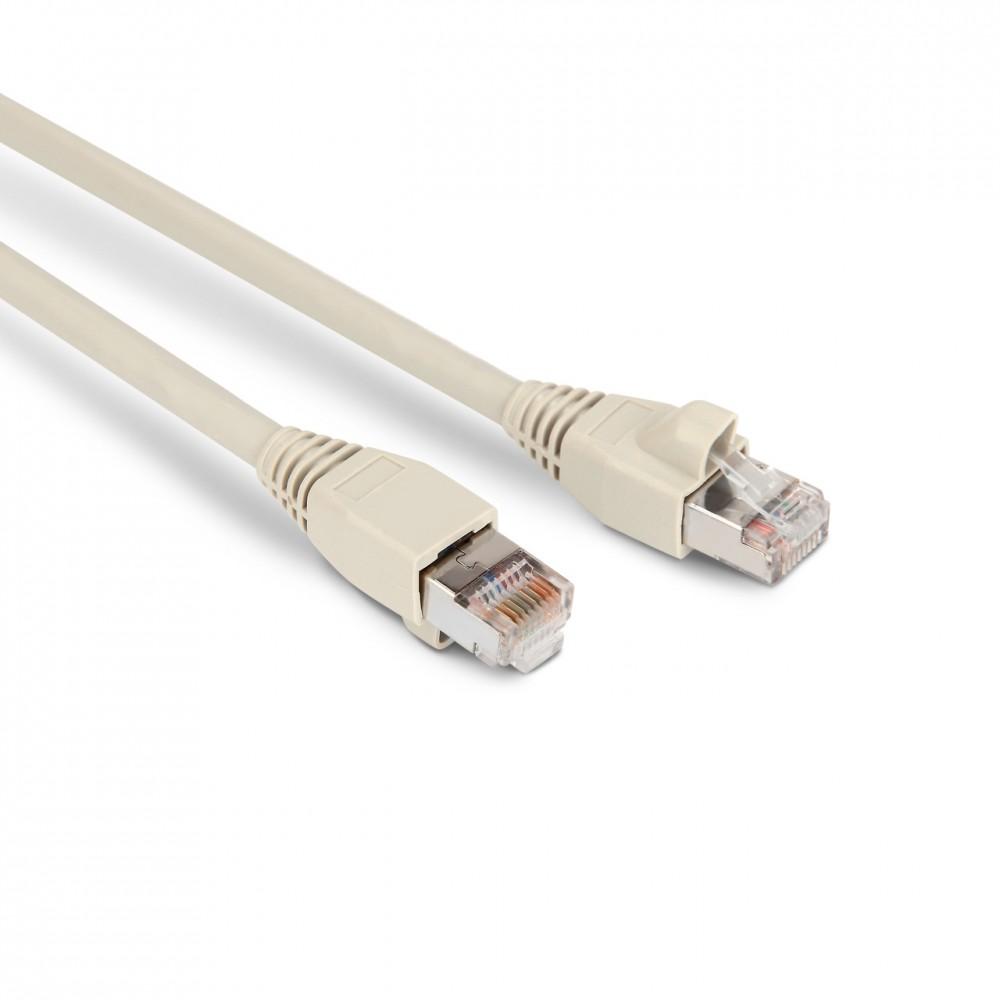 Кабельная сборка Hyperline PC-LPM-STP-RJ45-RJ45-C6a-2M-LSZH-GY серый