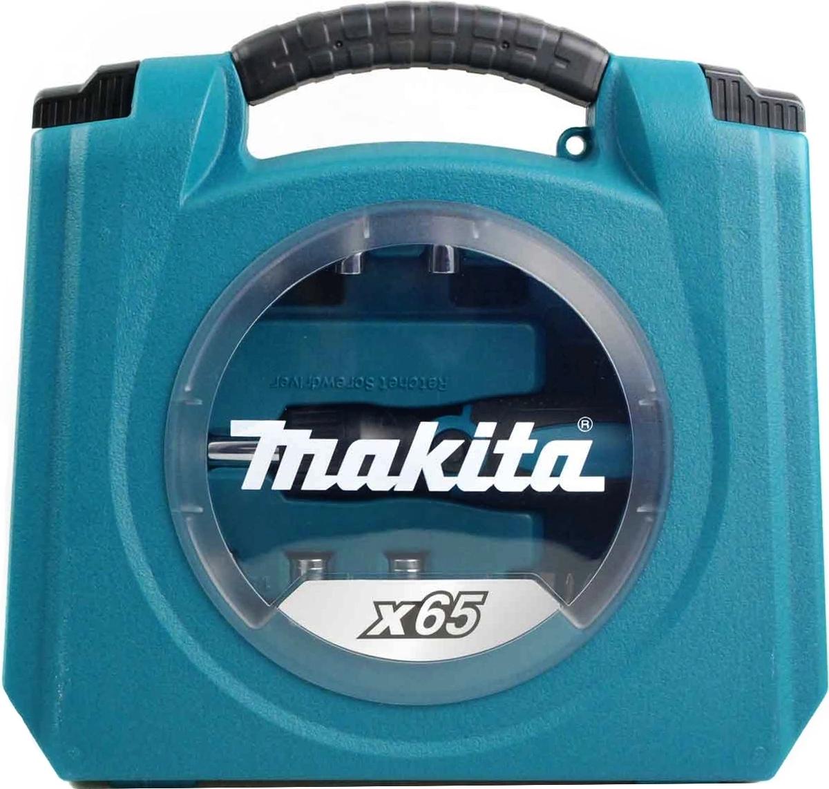 Набор оснастки Makita Circle series 65 предметов кейс (D-42020)