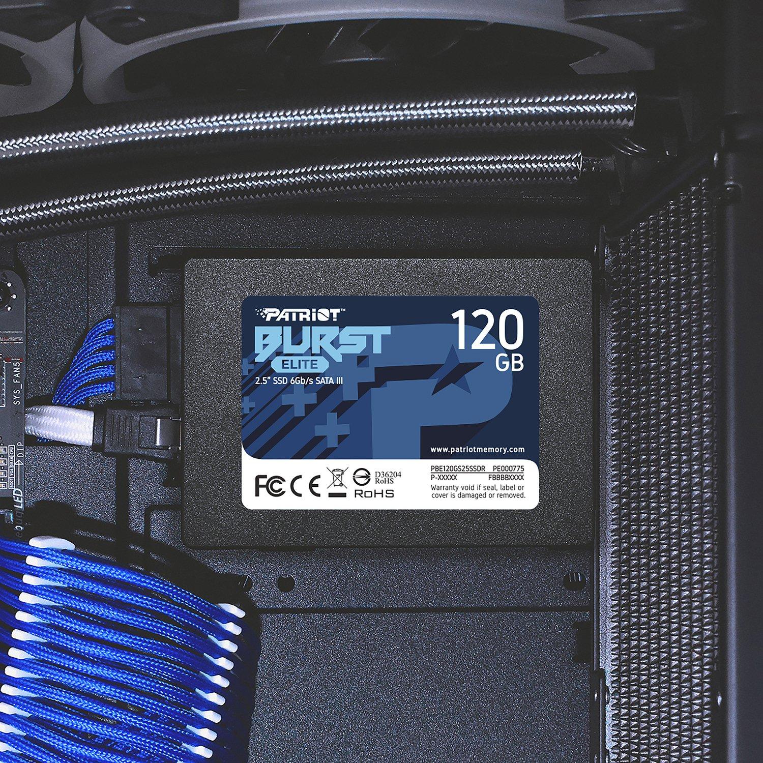 SSD диск Patriot 120GB PBE120GS25SSDR
