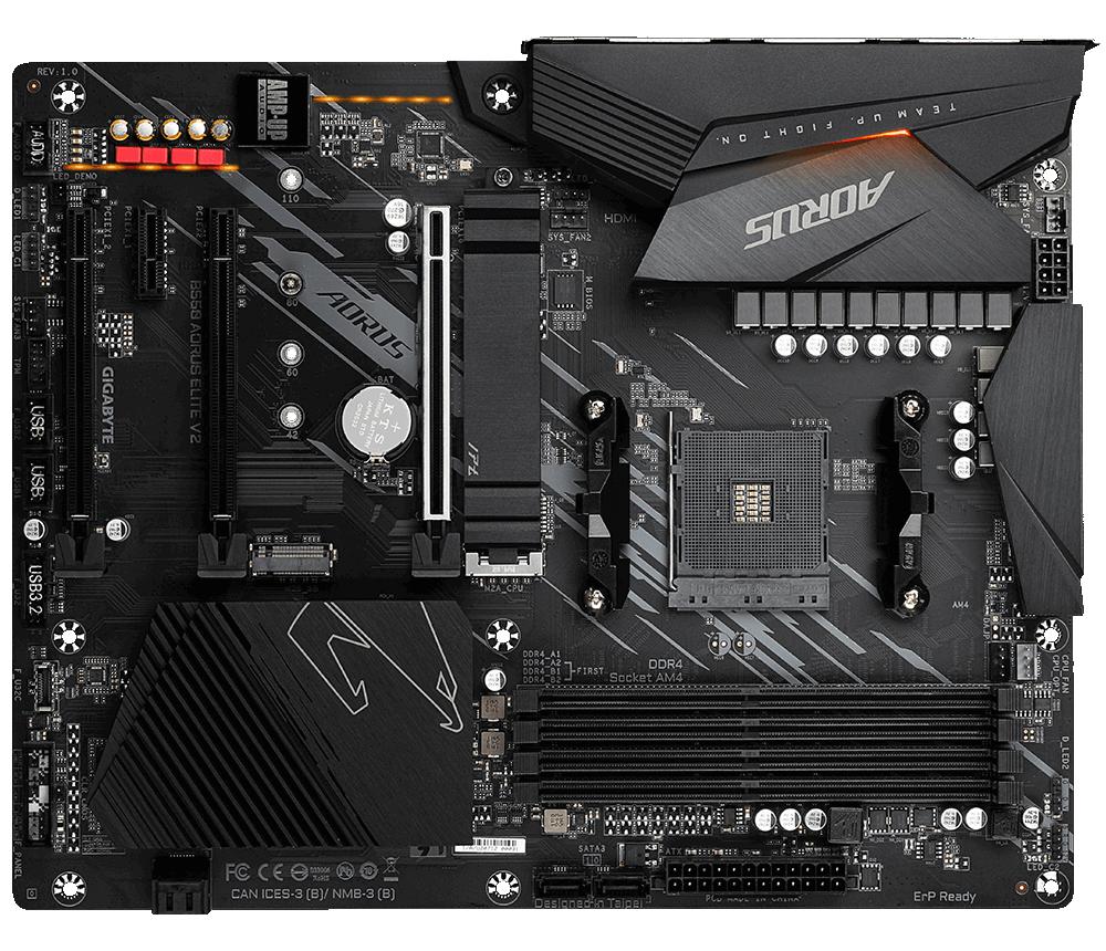 Материнская плата GigaByte B550 Aorus Elite V2 DDR4 rev. 1.5