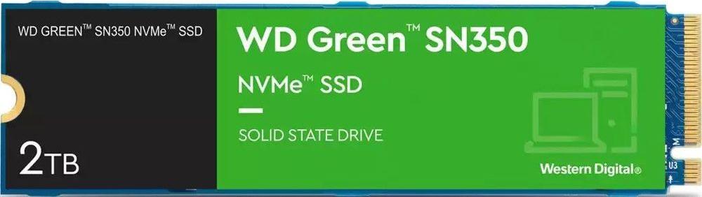 SSD диск WD Green SN350 2Tb (WDS200T3G0C)