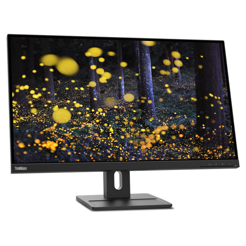 Монитор Lenovo ThinkVision E27q-20 черный (62D0GAT1UK)