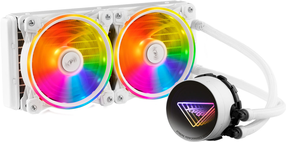 Система жидкостного охлаждения для процессора XPG Levante X 240 белый (LEVANTEX240-WHCWW)