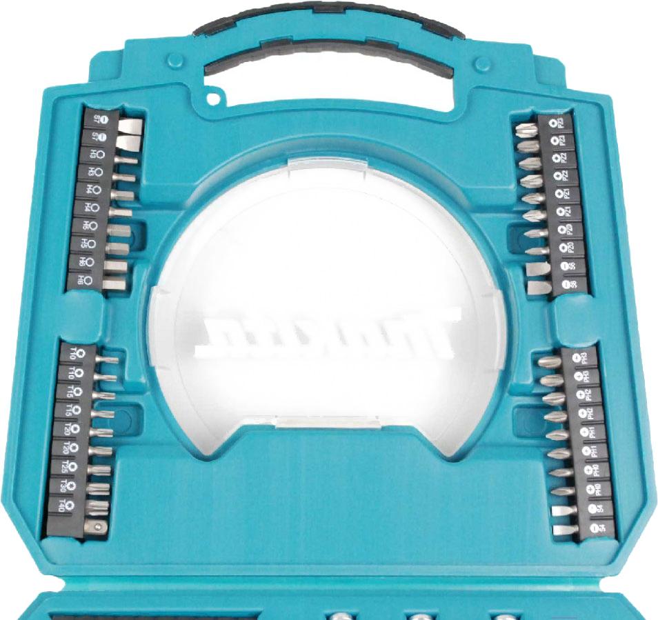 Набор оснастки Makita Circle series 65 предметов кейс (D-42020)