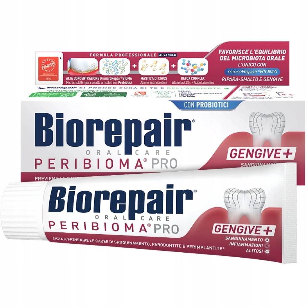 Зубная паста Biorepair Peribioma Pro Gengive+ 75мл