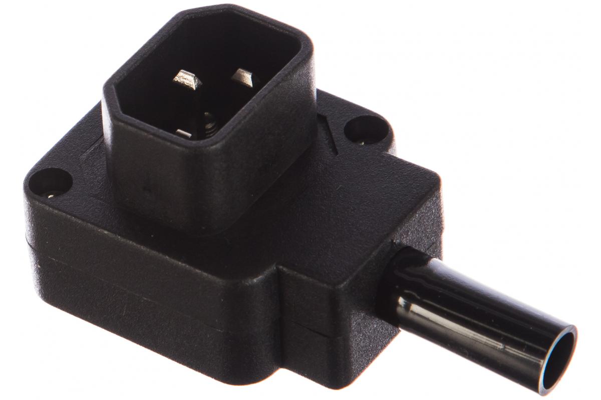 Вилка электрическая Lanmaster LAN-IEC-320-C14/90
