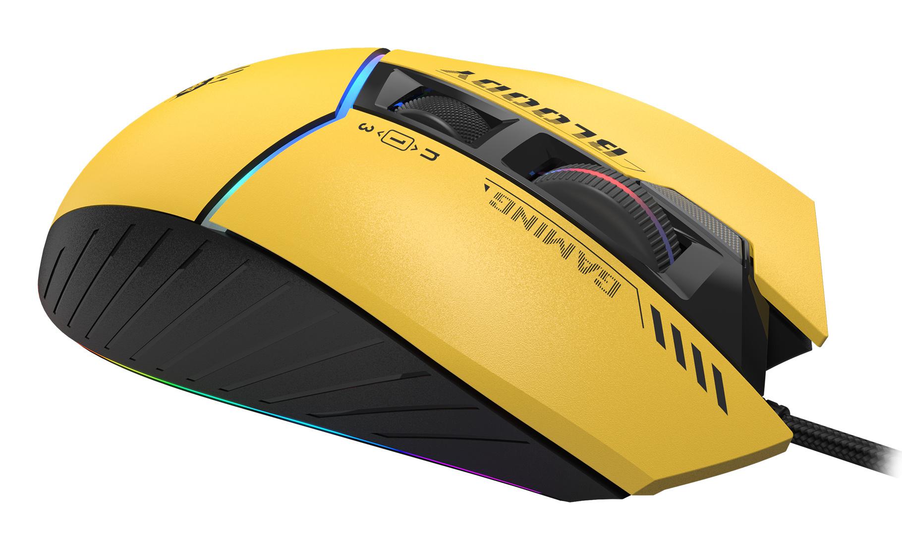 Мышь A4Tech Bloody W95 Max Sports Yellow