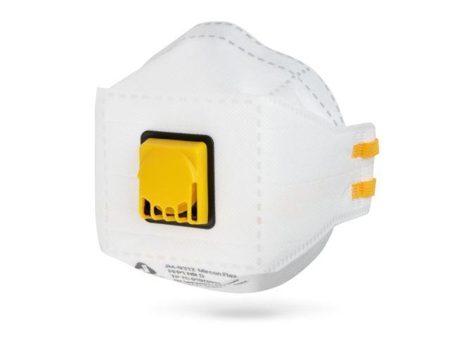 Респиратор JETA SAFETY JM-9312 складн. с клап. FFP1 (до 4 ПДК) (индивид. уп.)