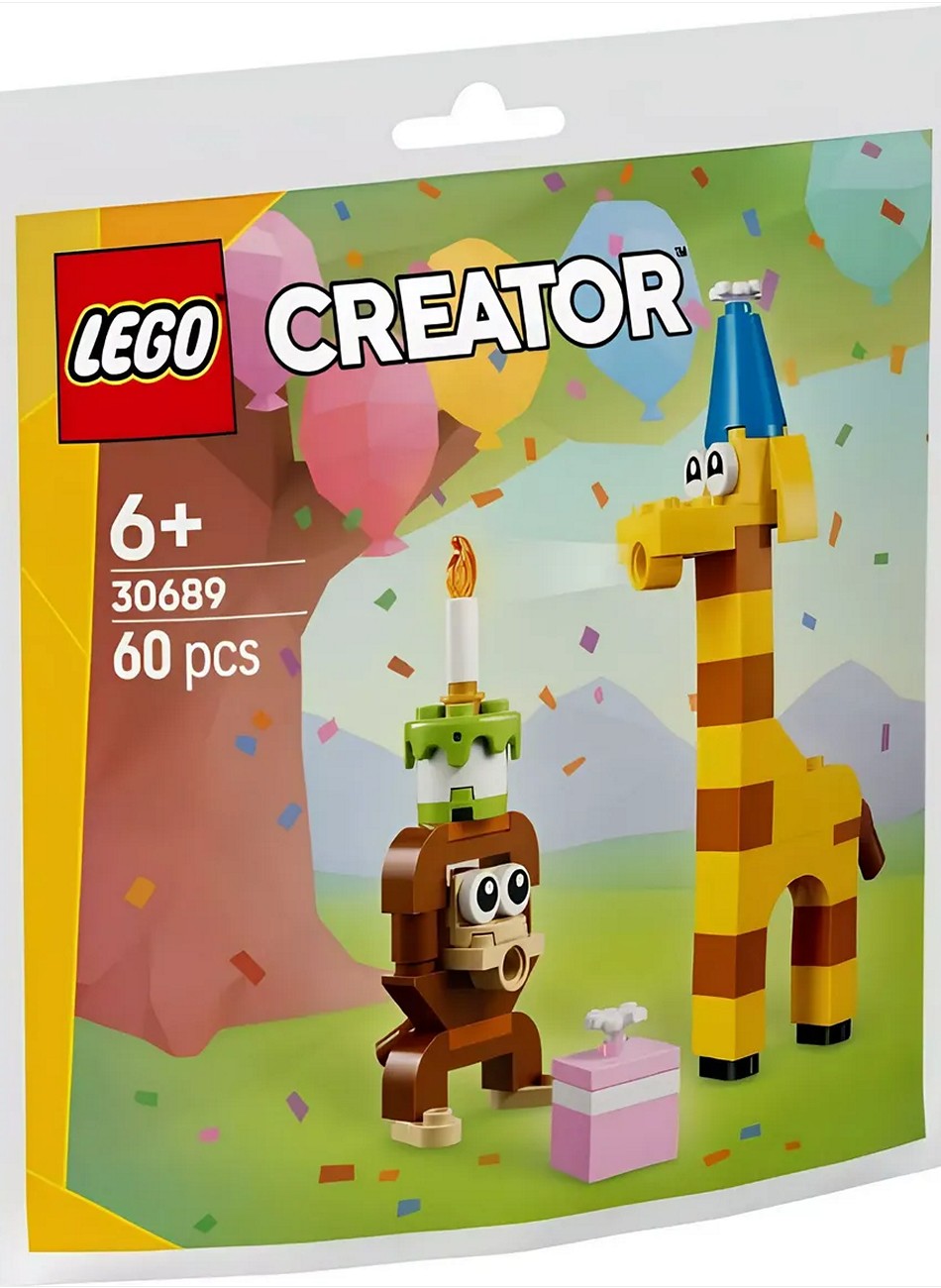Конструктор Lego Creator Животные на Дне рождения (30689)