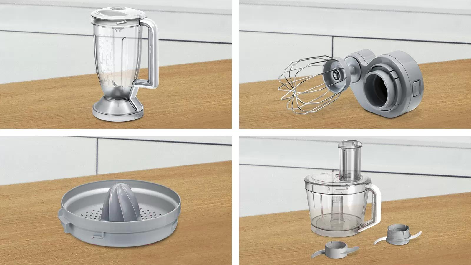 Кухонный комбайн Bosch MC812W620 белый