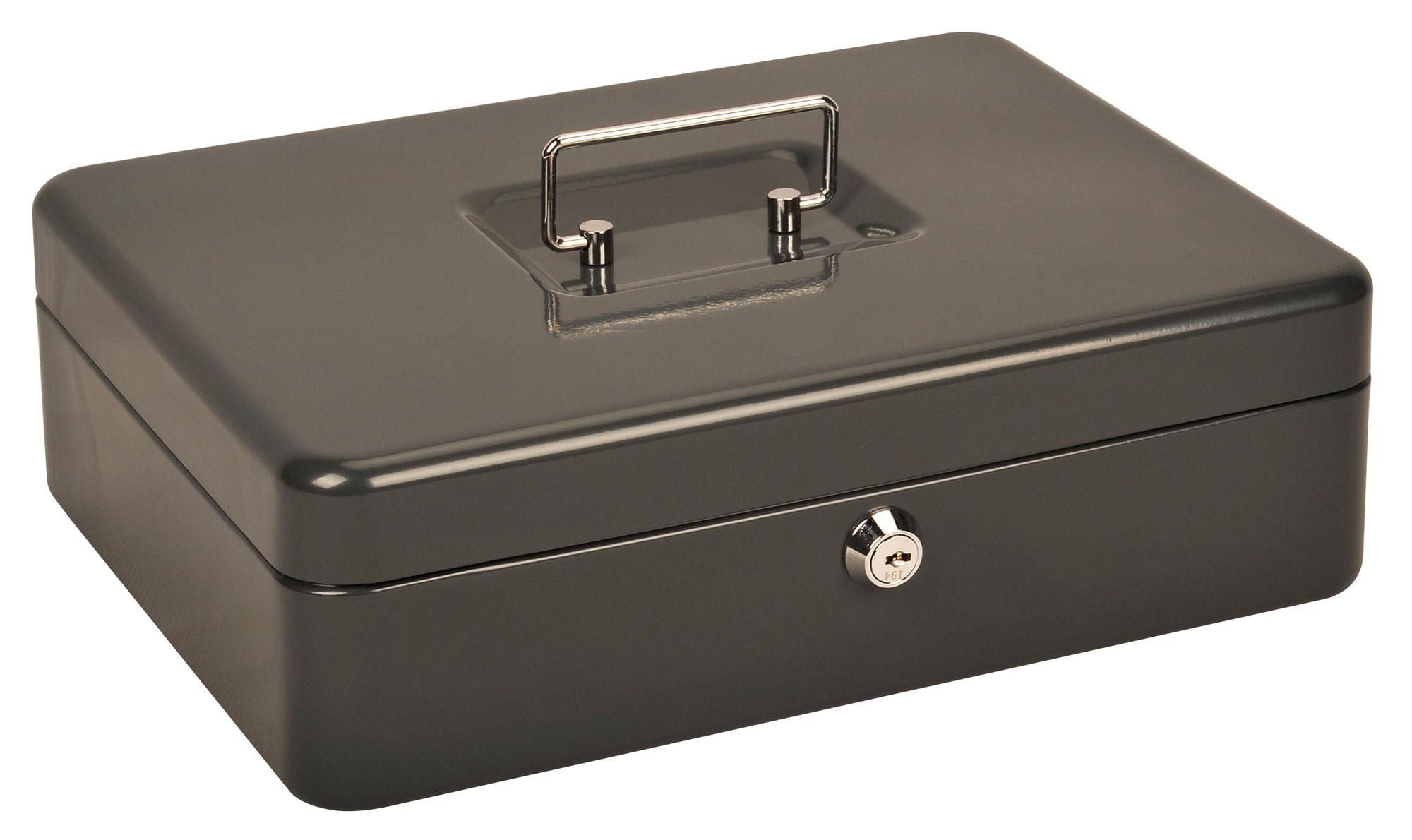 Ящик для денег Cactus CS-CB-004GY серый