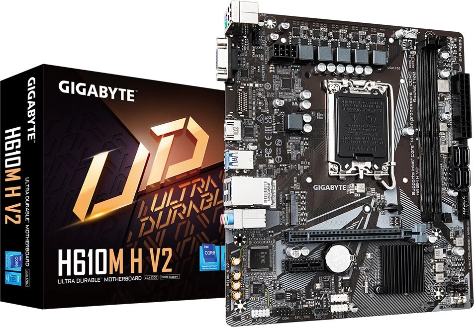 Материнская плата GigaByte H610M H V2 DDR5