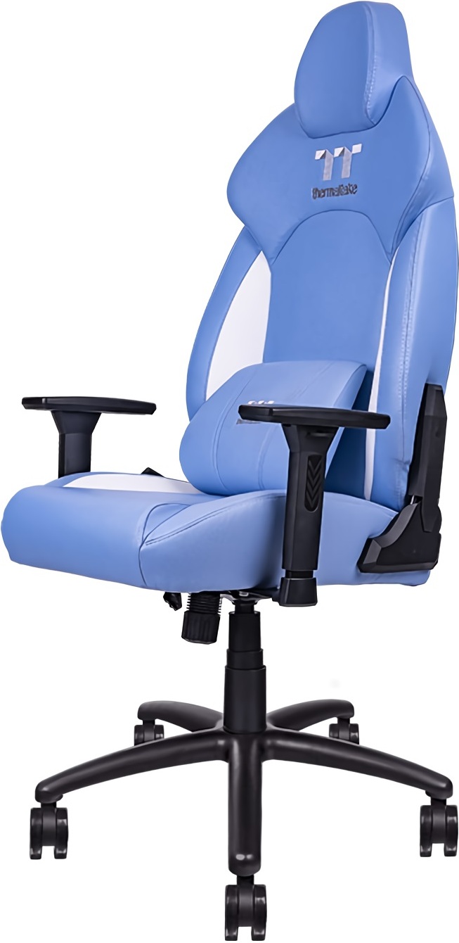 Геймерское кресло Thermaltake V Comfort Blue/White (GGC-VCO-LWLWDS-01)