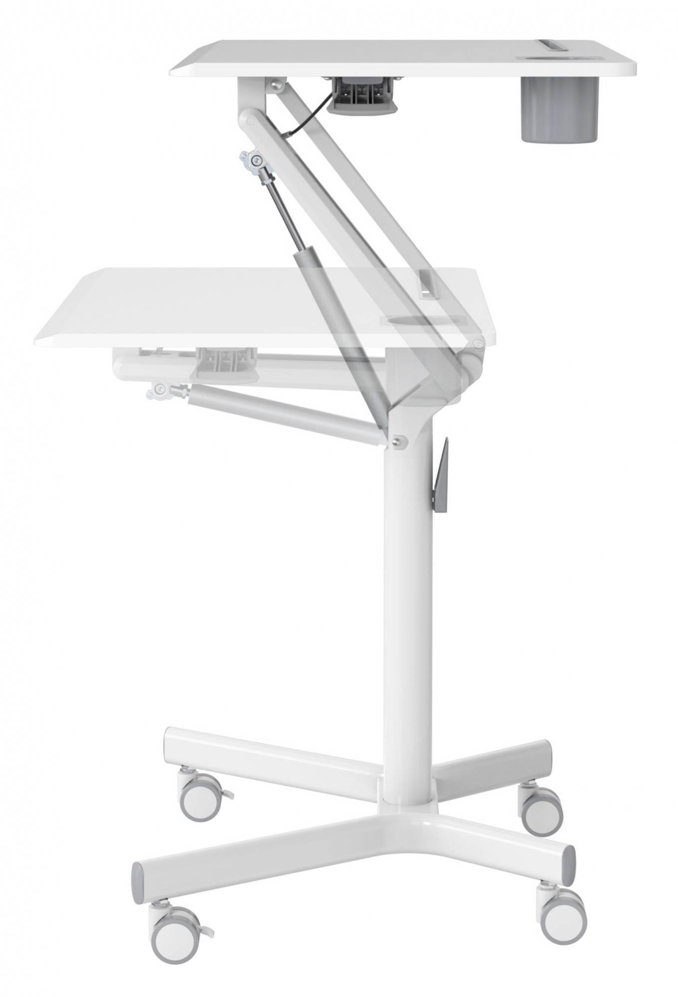 Стол компьютерный Cactus VM-FDS101B белый (CS-FDS101WWT)