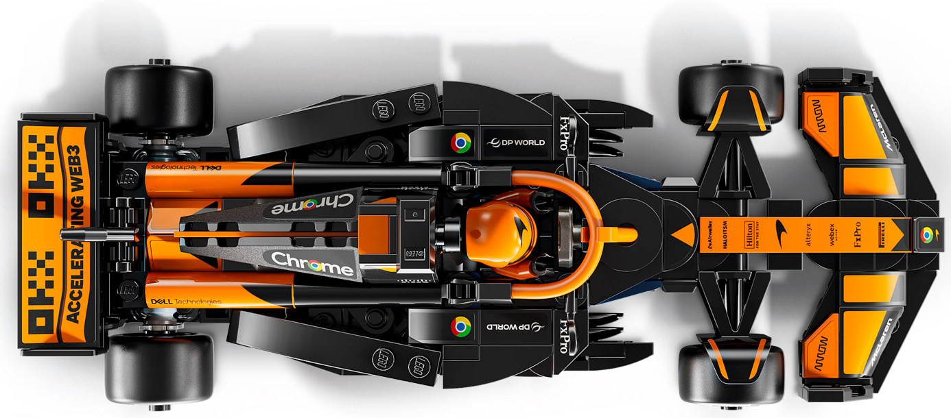 Конструктор Lego Speed Champions Гоночный автомобиль F1 McLaren Team MCL38 (77251)