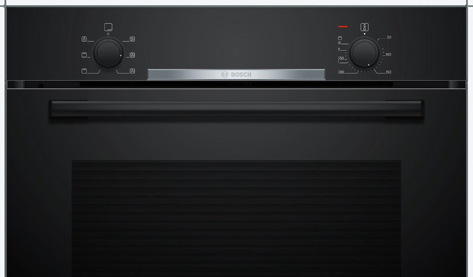 Духовой шкаф Bosch HBA530BB0S черный/серебристый