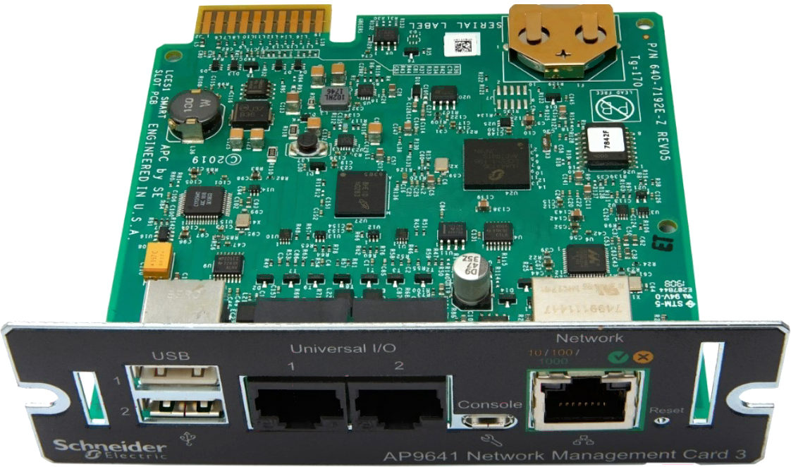 Плата сетевого управления ИБП APC AP9641