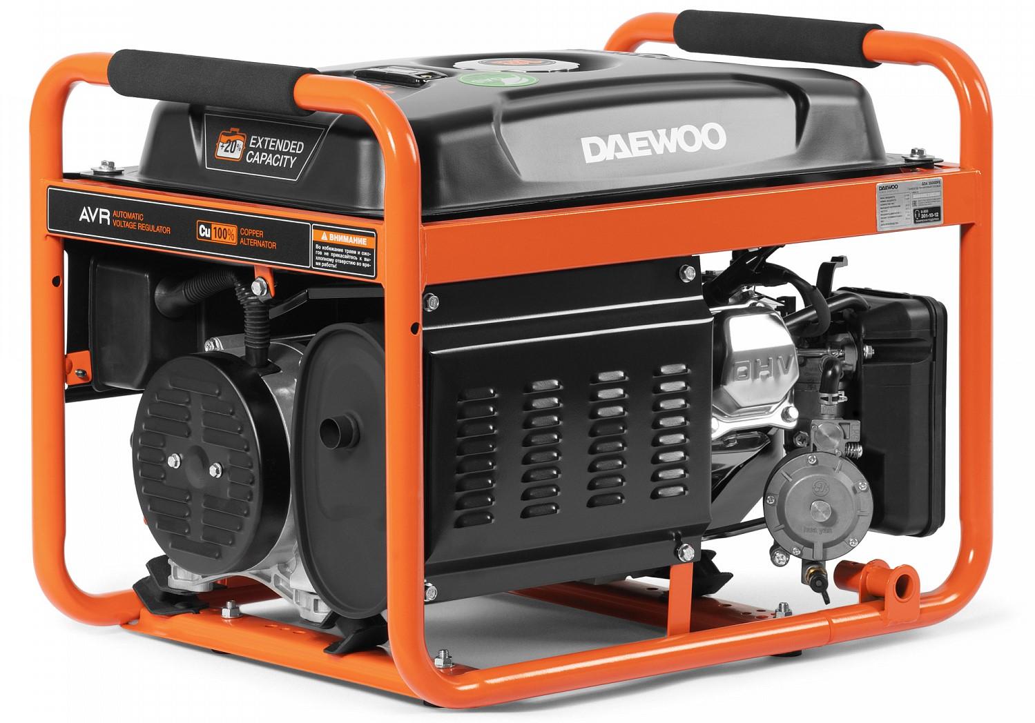 Генератор Daewoo Power GDA 3500DFE