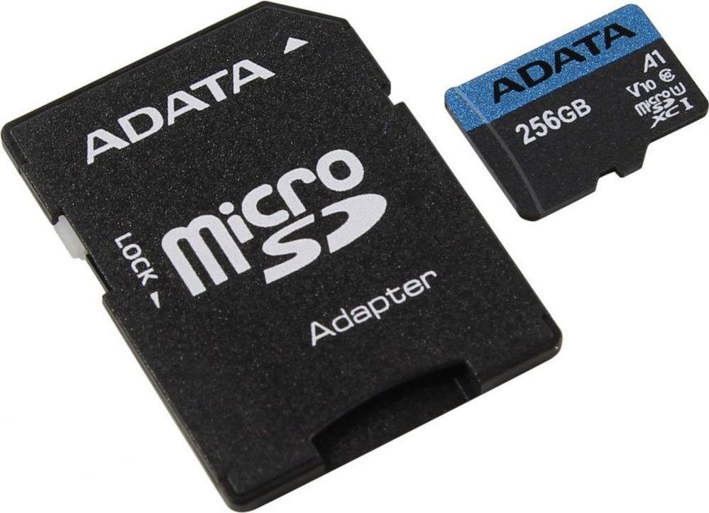 Карта памяти A-Data Premier 256GB (AUSDX256GUICL10A1-RA1)