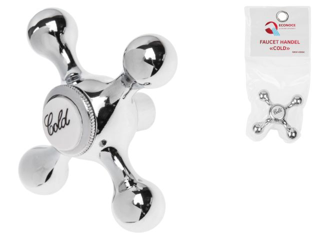 Маховик для вентильного смесителя, серия 6 "COLD" (Маховик "Холодная вода") (ECONOCE)