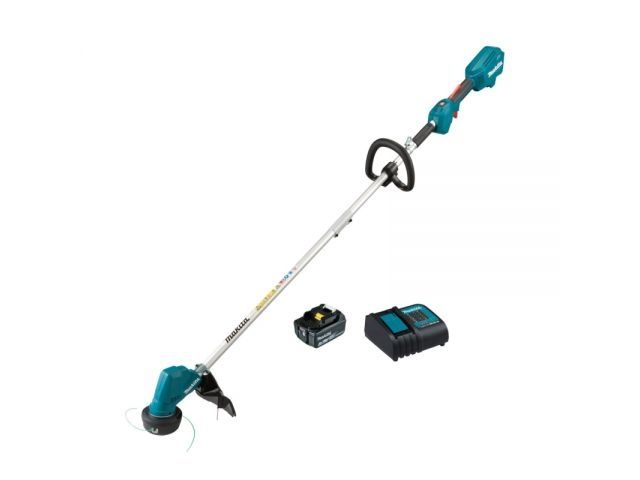 Триммер аккум. MAKITA LXT DUR192LSF в кор. (18.0 В, 1 акк., 3.0 А/ч, Li-Ion, 30 см, с головкой, зарядное DC18SD)