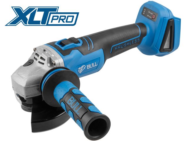 Аккум. углошлифмашина BULL CSG 1812 R в кор. XLTpro  SOLO БЕСЩЕТ, 125 мм, рег. об., 8000 об/мин (рег. об.)