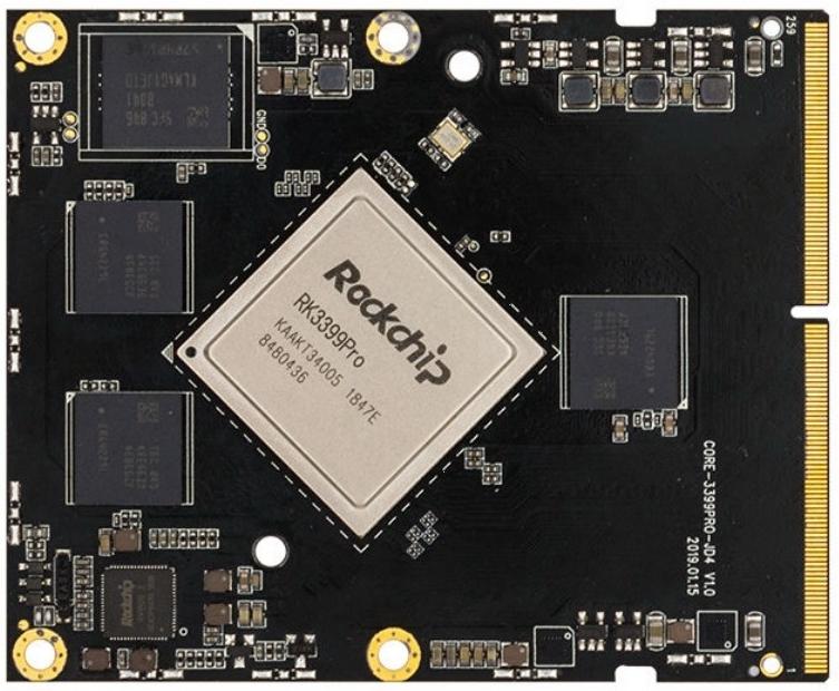 Одноплатный компьютер FireFly Core-3399Pro-JD4