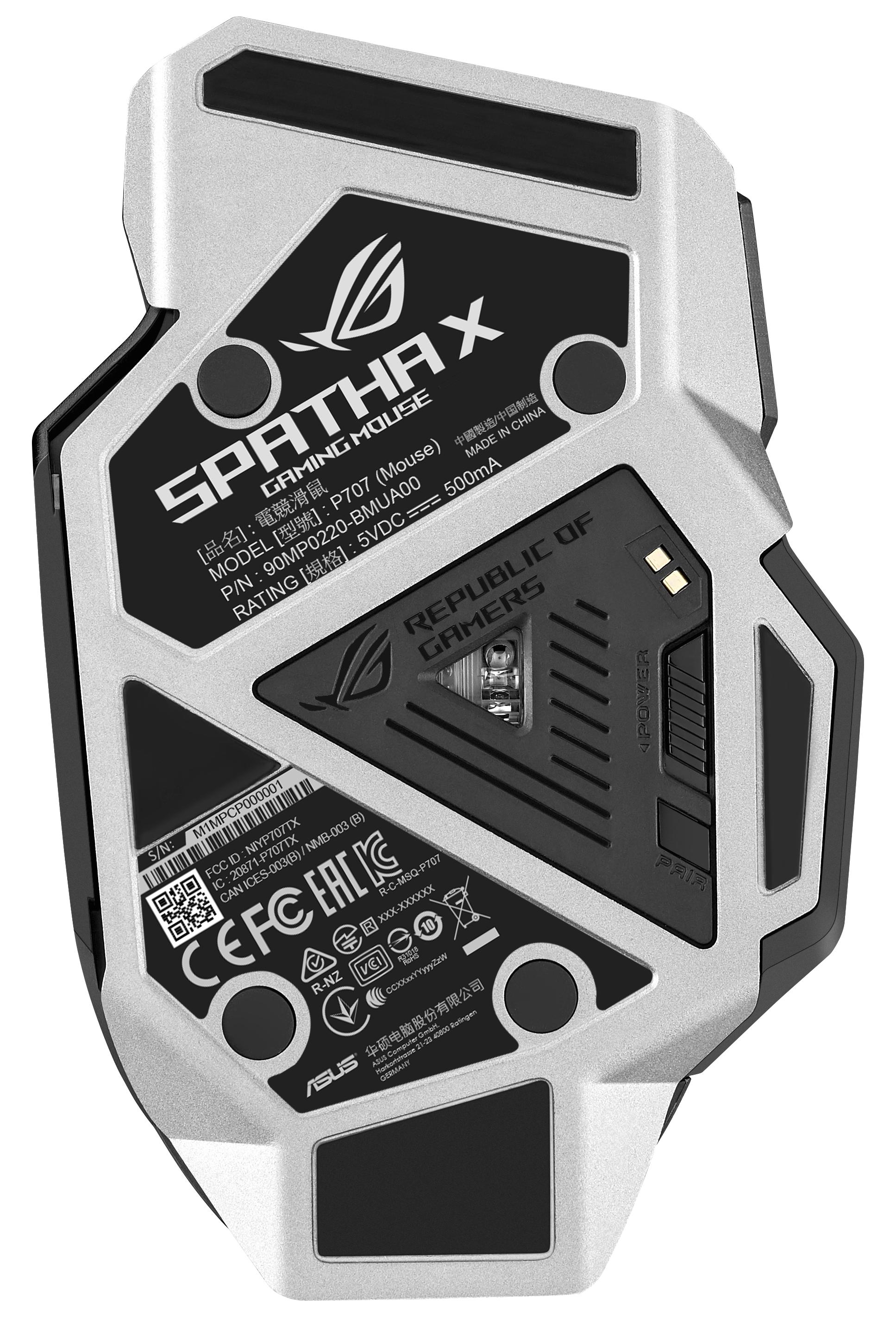 Мышь Asus P707 ROG Spatha X (90MP0220-BMUA00)