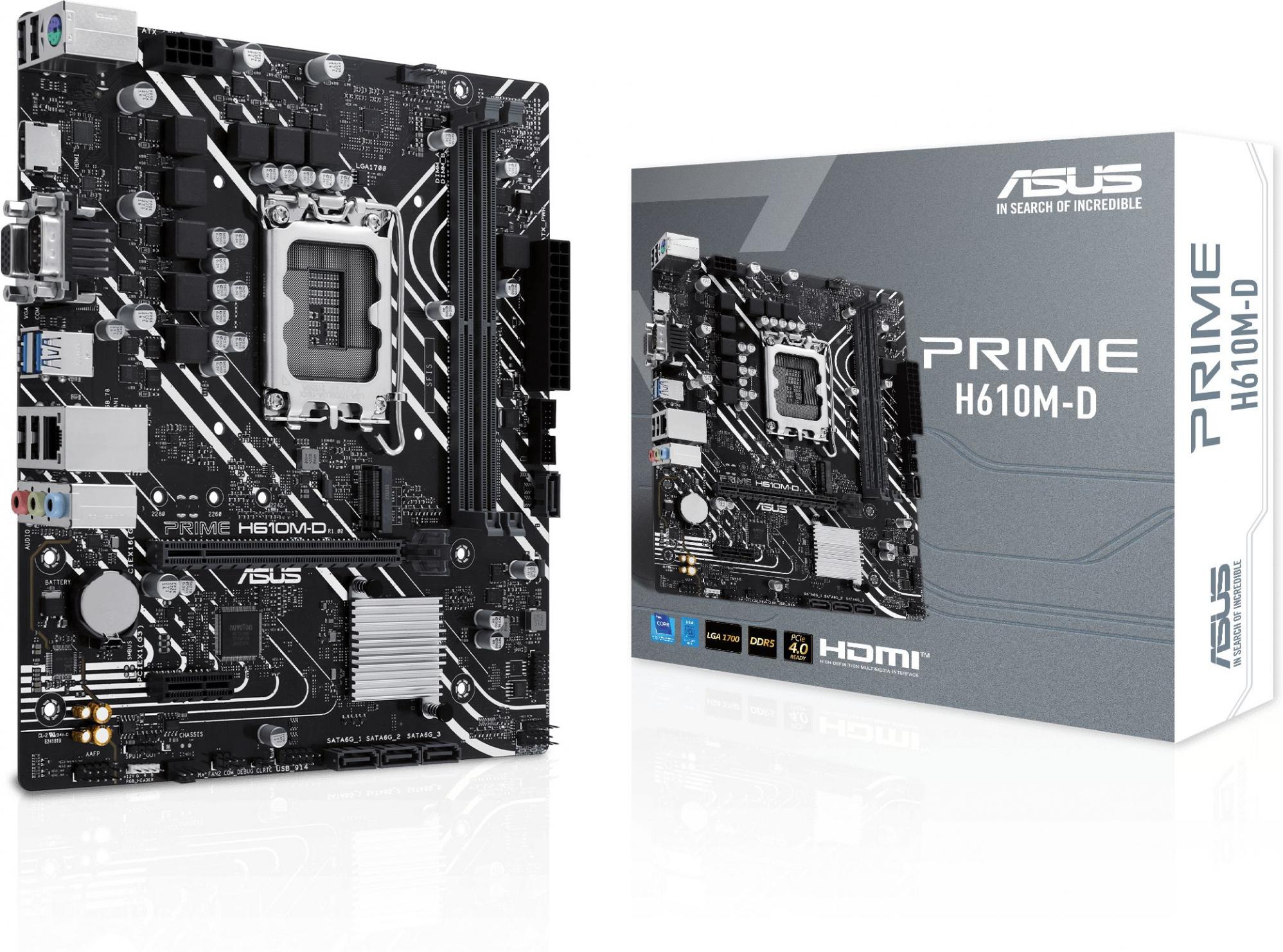 Материнская плата ASUS Prime H610M-D