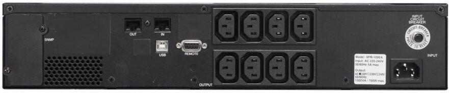 Источник бесперебойного питания Powercom Smart King Pro+ LCD (SPR-1500)