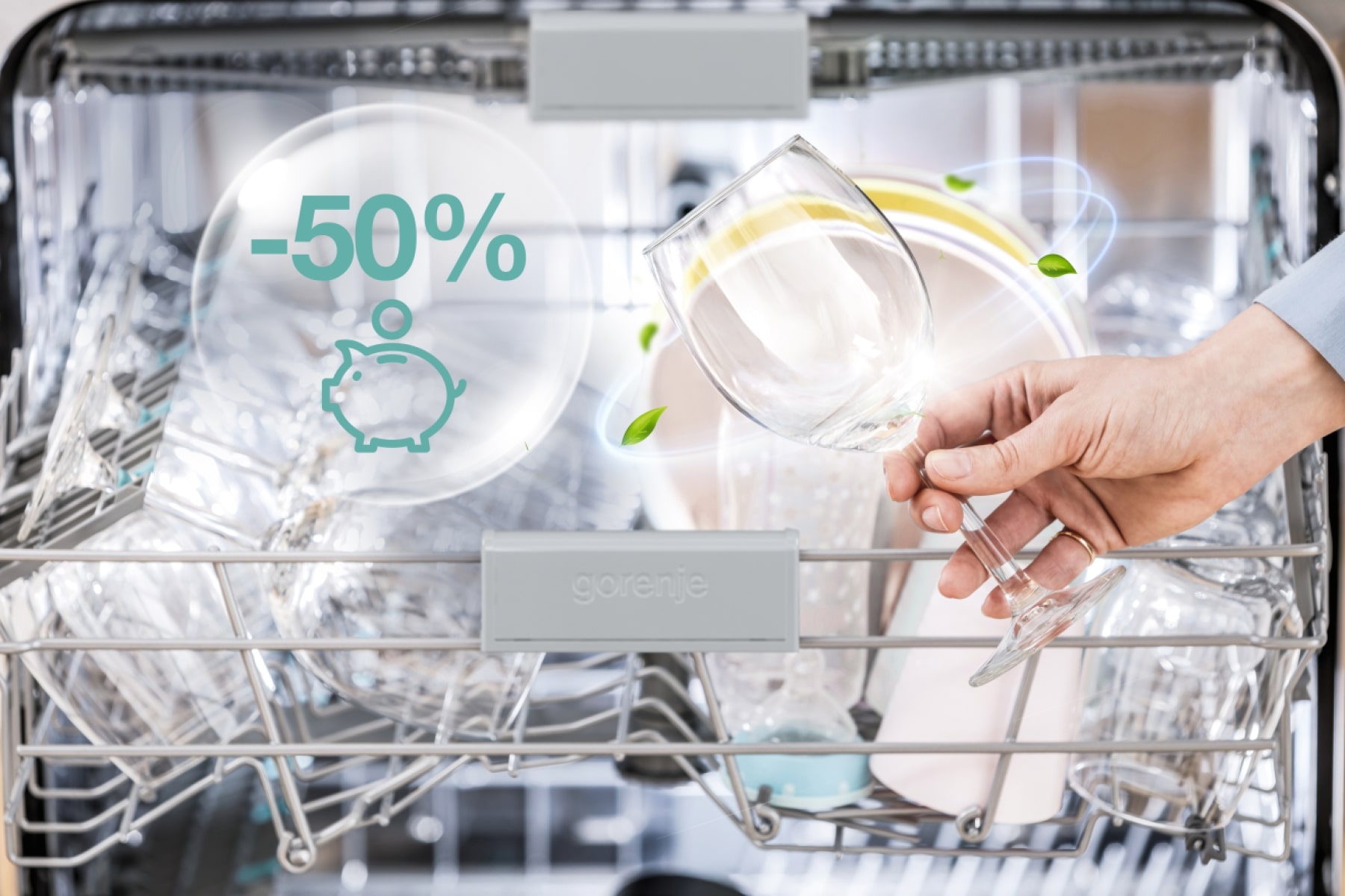 Посудомоечная машина Gorenje GV642D90 черный