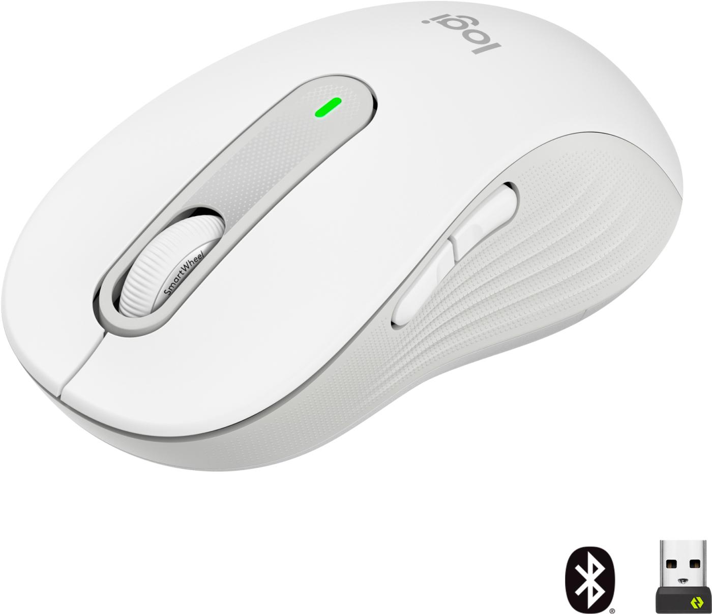 Мышь Logitech M650L Signature Bluetooth Mouse White (910-006238)