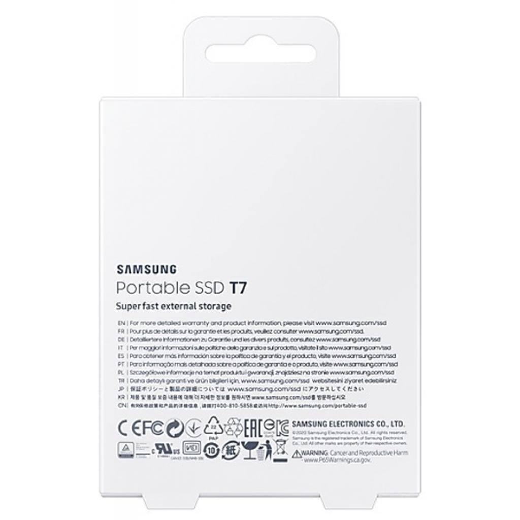 Внешний накопитель Samsung T7 Touch USB3.2 2 TБ черный (MU-PC2T0T/WW)