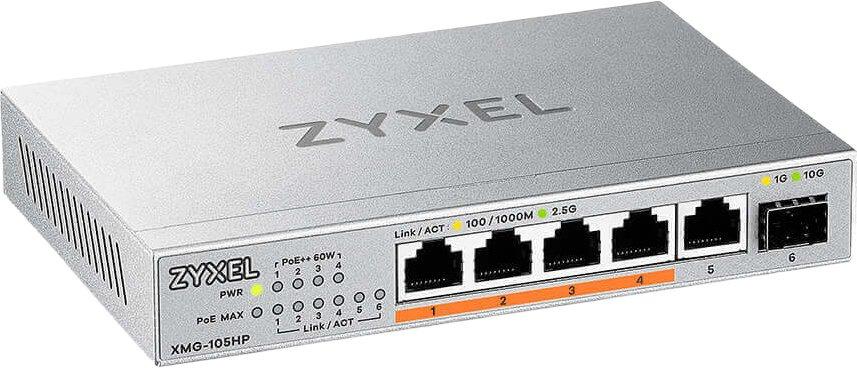 Коммутатор Zyxel XMG-105HP-EU0101F