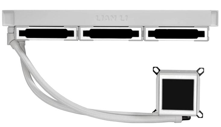 Кулер для процессора Lian Li Galahad II LCD SL-Infinity 360 White (G89.GA2ALCD36INW.00)