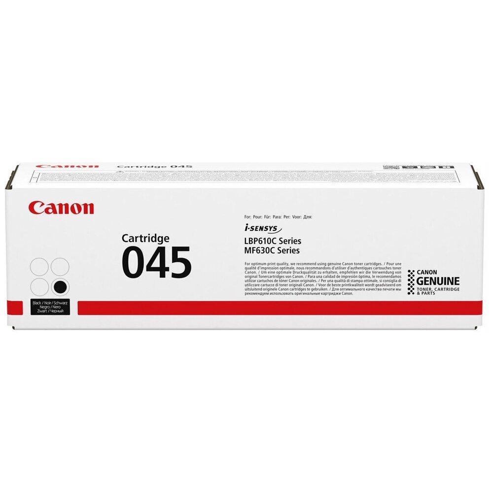 Тонер-картридж Canon 045 BK черный (1242C002)