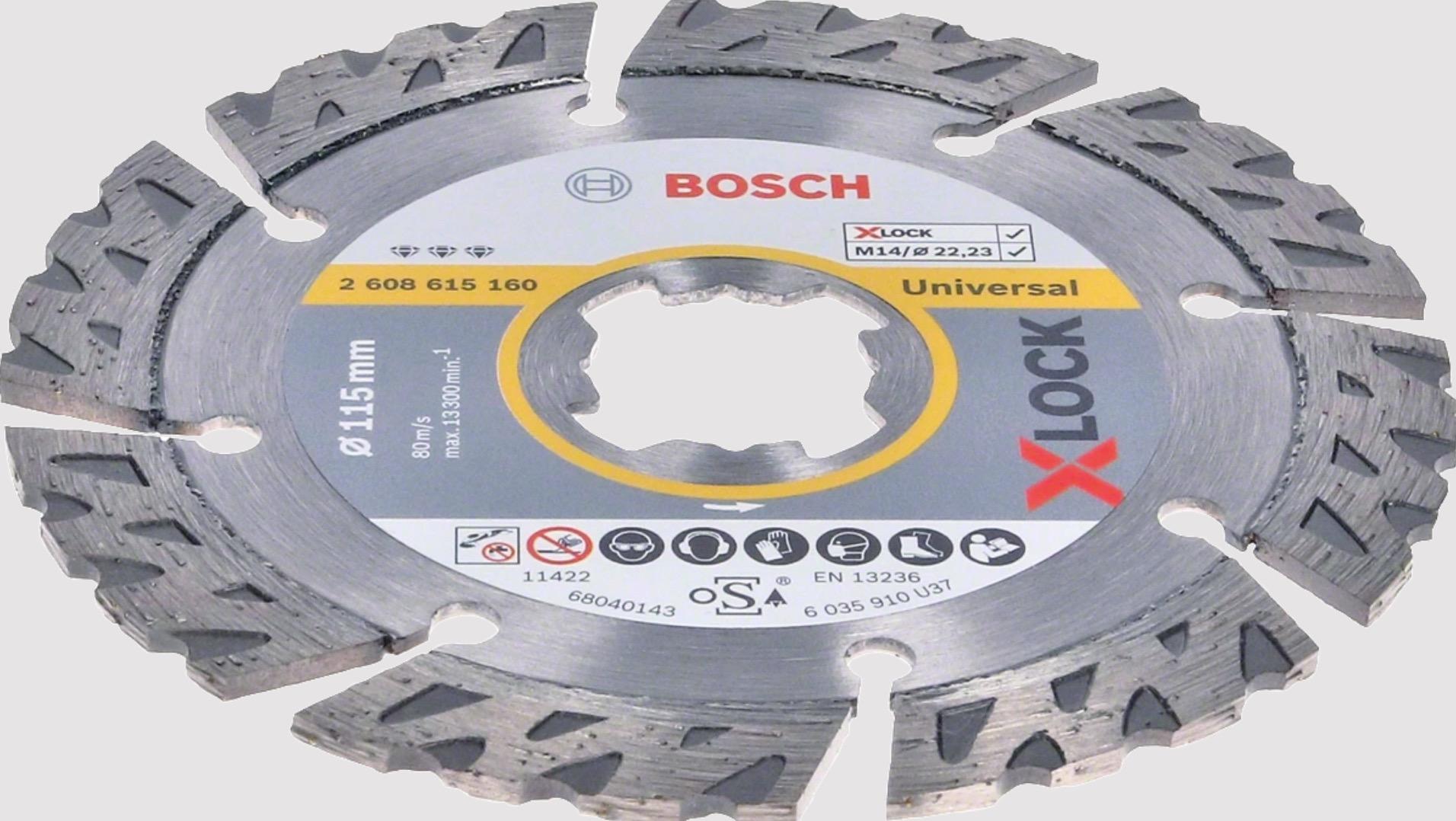 Алмазный диск Bosch 125 х X-Lock Best for Universal (2.608.615.161)