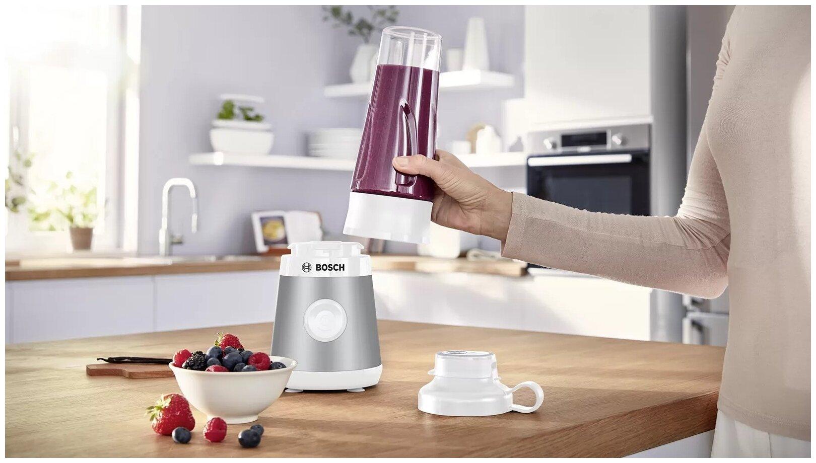 Блендер Bosch MMB2111T серебристый