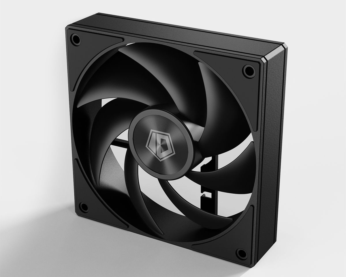 Вентилятор для корпуса ID-Cooling AF-1230-K черный
