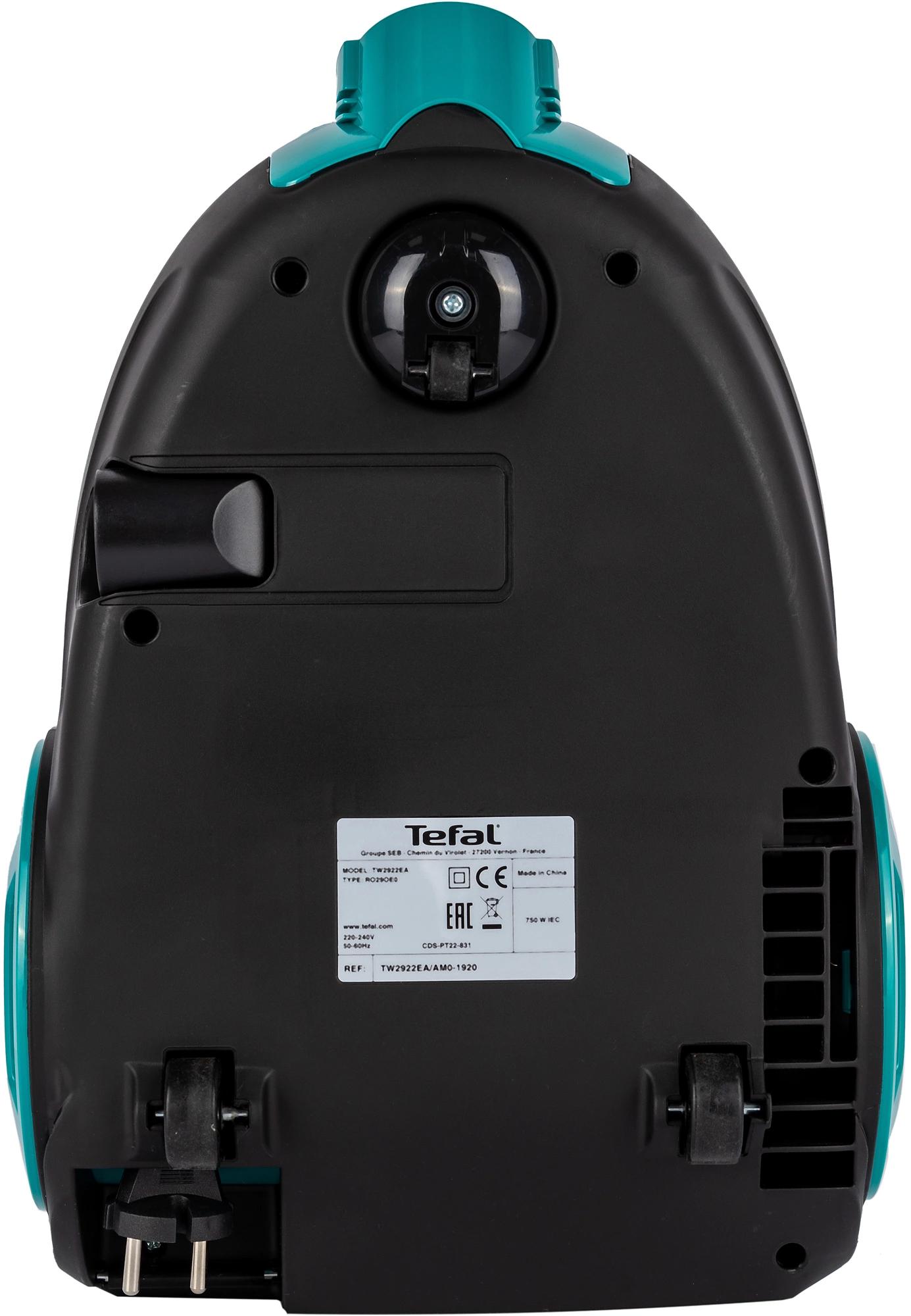 Пылесос Tefal TW2922EA бирюзовый/черный